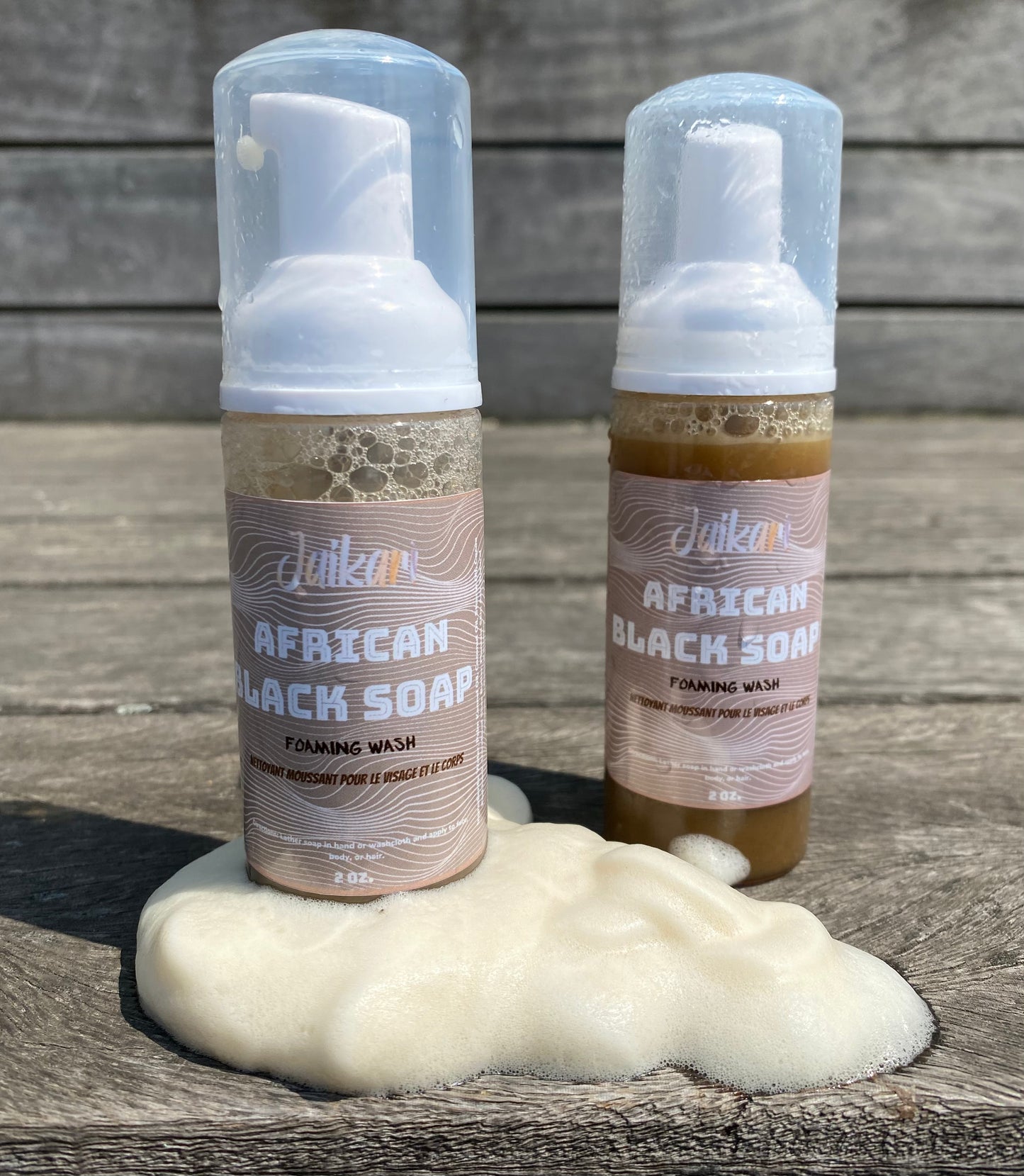 African Black Soap Foaming Wash